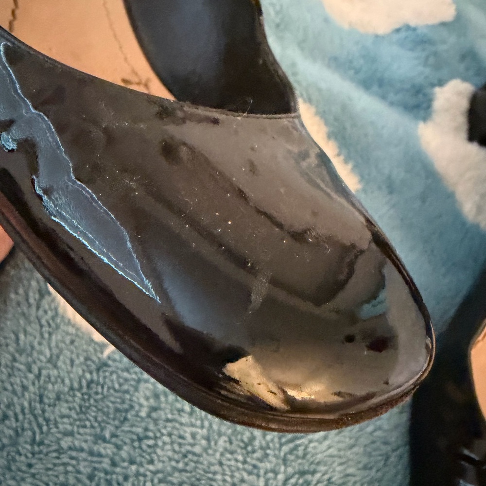 Dior Baby-D Black Patent Leather Mary Jane Pumps - Picture 6 of 8